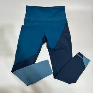 Lululemon Wunder Under Hi-Rise Nile Blue Nocturnal Teal size6
